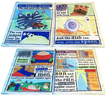 Load image into Gallery viewer, Nursery Rhymes Crinkly Cloth Book