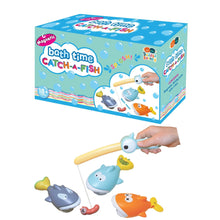 Load image into Gallery viewer, Bath Time Catch a Fish (Magnetic Fishing Set)