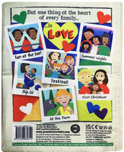 Load image into Gallery viewer, What Makes A Family Crinkly Cloth Book