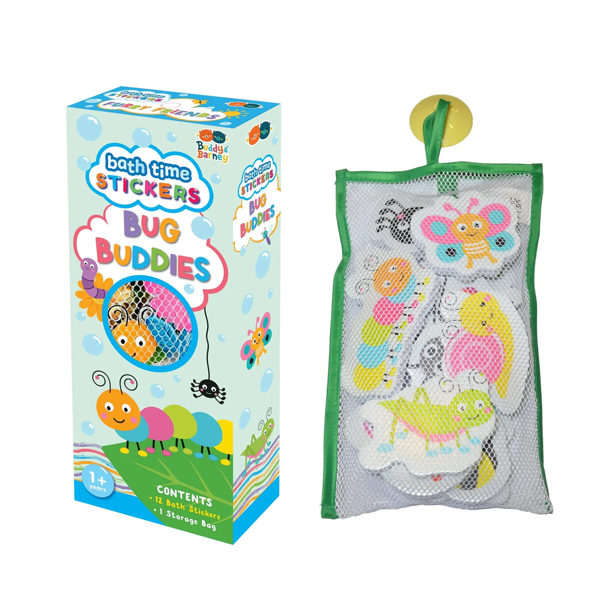 Bath Time Stickers | Bug Buddies