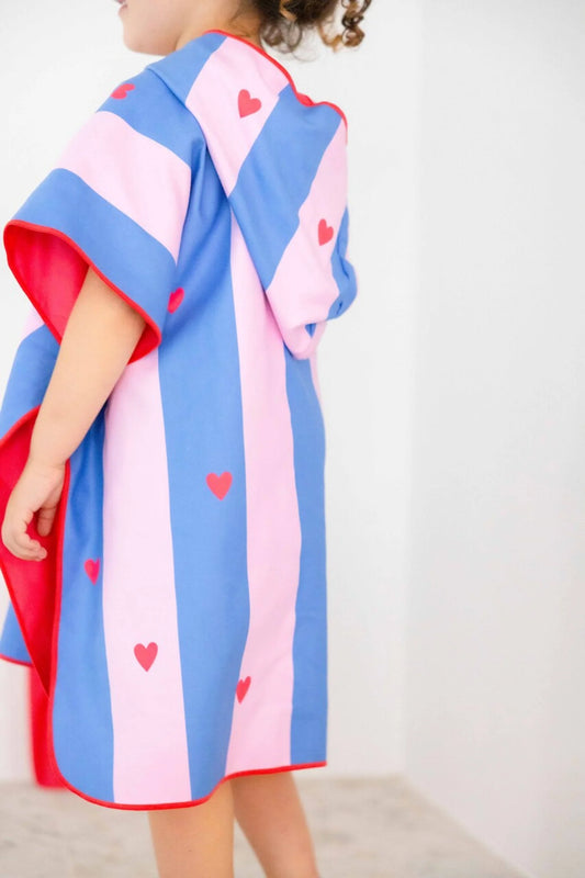 Poncho | Cherry Red | 60cm x 60cm