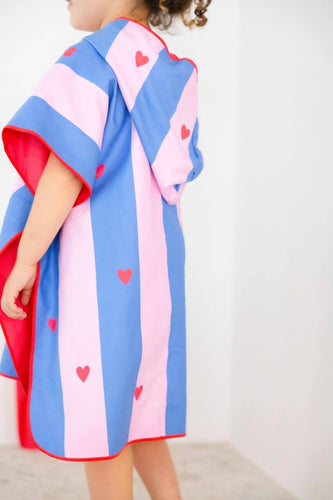 Poncho | Cherry Red | 60cm x 60cm