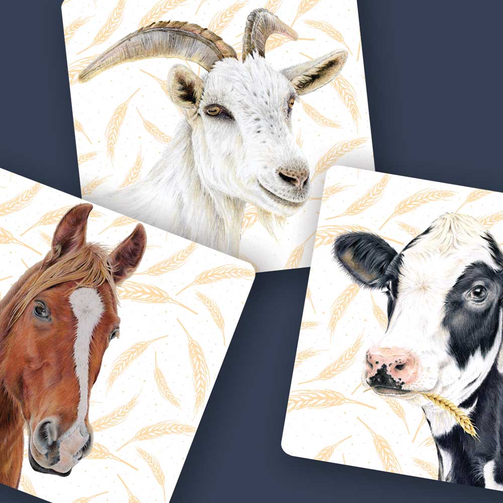 Farm Friends Memory Game