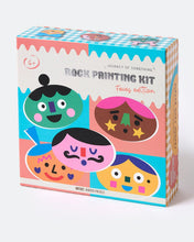 Load image into Gallery viewer, Cool Faces Rock Painting