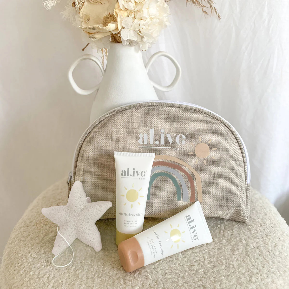 Baby Konjac Sponge | White