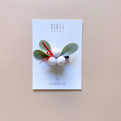 Mistletoe Headband/Hair Clip
