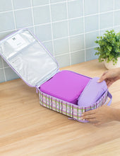 Load image into Gallery viewer, Large Insulated Lunch Bag | Berry Patch