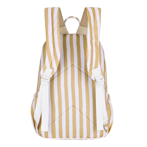 Mustard Stripe Junior Kindy/School Backpack