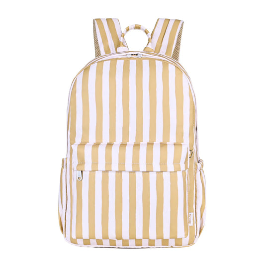 Mustard Stripe Junior Kindy/School Backpack