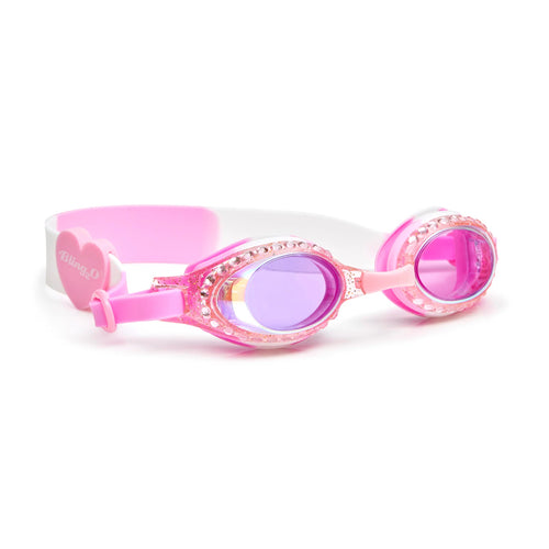 3YRS+ White Cherry Blossom Swim Goggles