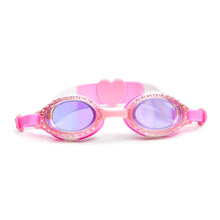 Load image into Gallery viewer, 3YRS+ White Cherry Blossom Swim Goggles