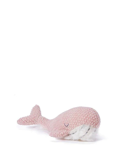 Wanda Whale Rattle Pink