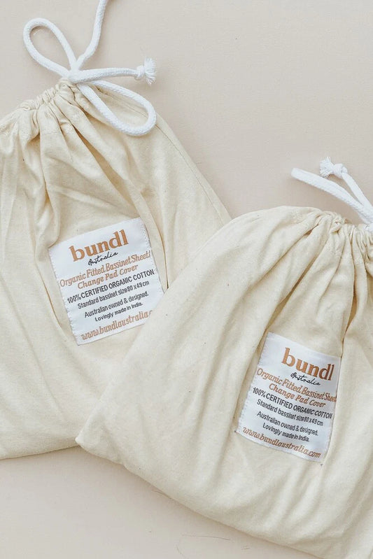 Organic Cotton Fitted Cot Sheet | Natural