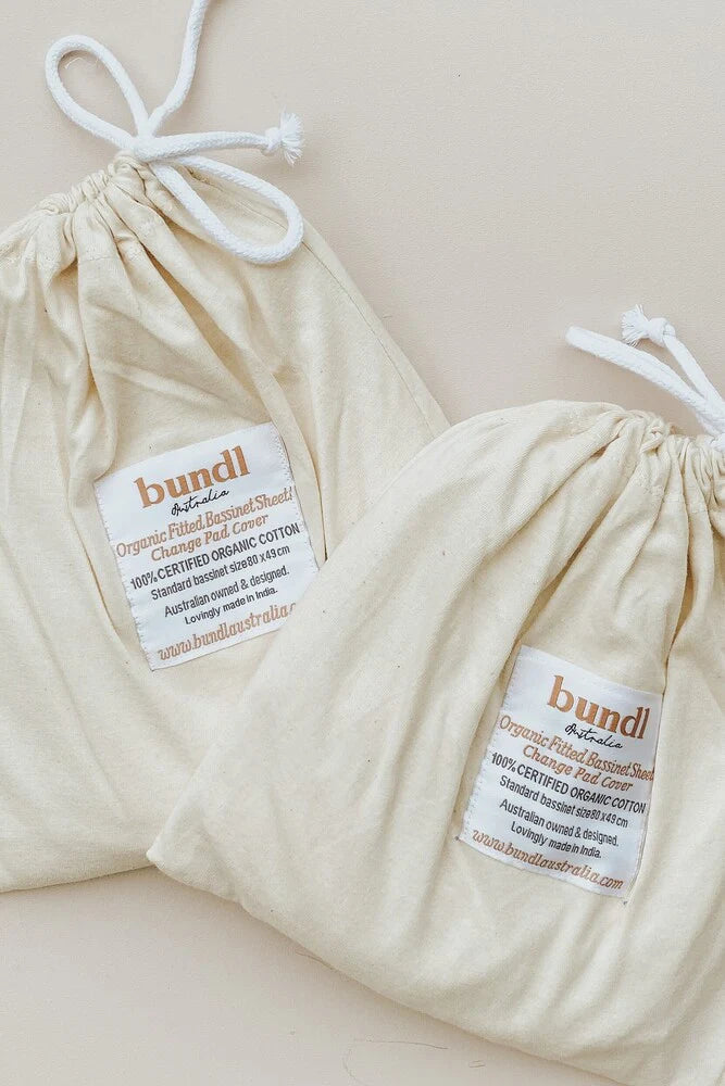 Organic Cotton Fitted Cot Sheet | Natural