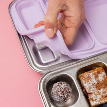Load image into Gallery viewer, 5 Compartment Leakproof Stainless Steel Lunch Box | Soft Lilac