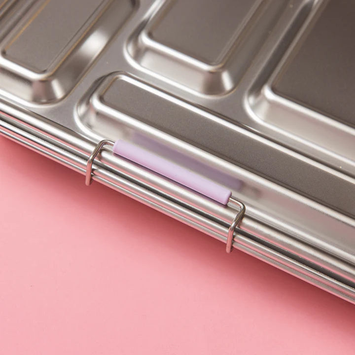 5 Compartment Leakproof Stainless Steel Lunch Box | Soft Lilac