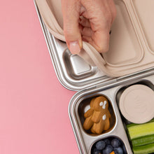 Load image into Gallery viewer, 5 Compartment Leakproof Stainless Steel Lunch Box | Oatmeal