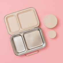 Load image into Gallery viewer, Two Compartment Leakproof Lunch Box | Oatmeal