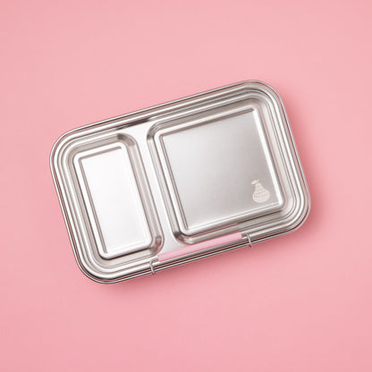 Two Compartment Leakproof Lunch Box | Pink