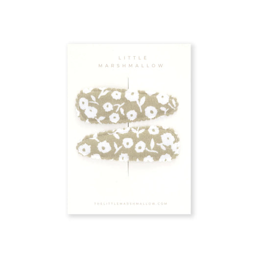 Clip | Olive Floral