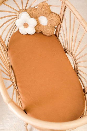Organic Change Pad/Bassinet Sheet | Caramel