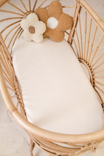Organic Change Pad/Bassinet Sheet | Ivory