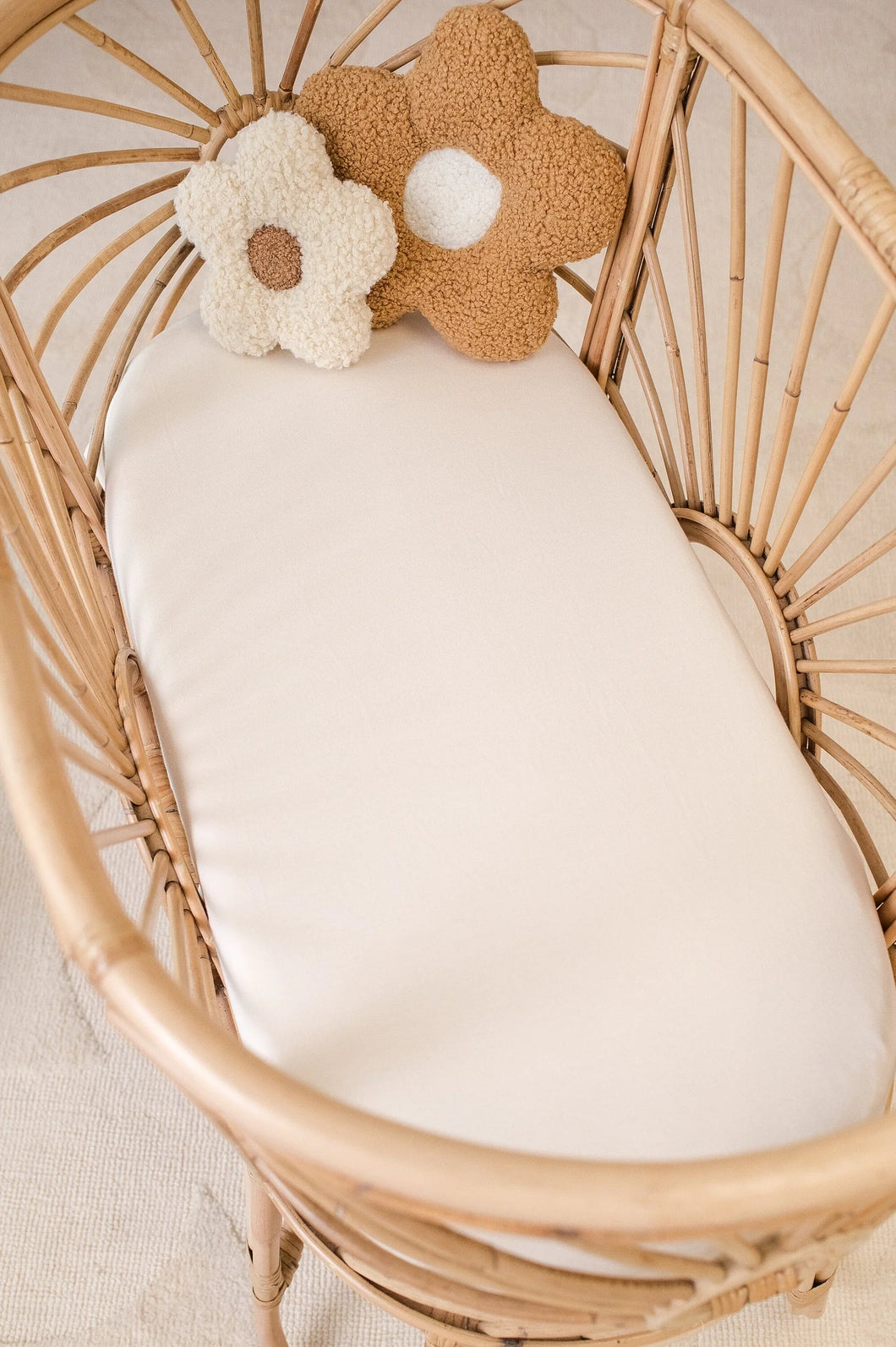 Organic Change Pad/Bassinet Sheet | Ivory