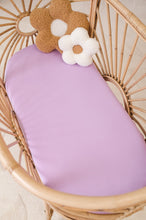 Load image into Gallery viewer, Organic Change Pad/Bassinet Sheet | Lilac