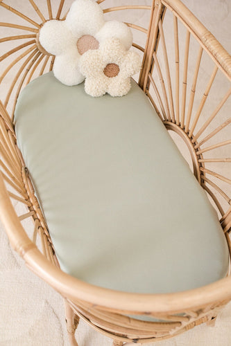 Organic Change Pad/Bassinet Sheet | Sage