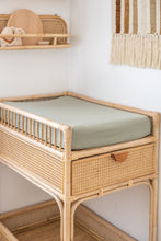 Load image into Gallery viewer, Organic Change Pad/Bassinet Sheet | Sage