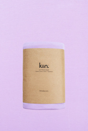 Organic Cot Sheet | Lilac