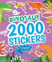 Load image into Gallery viewer, 2000 Stickers - Dinosaurs