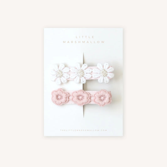 Clip | Pink Daisy Set