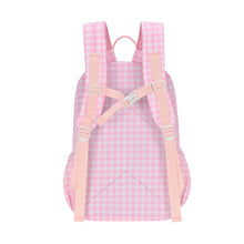 Load image into Gallery viewer, Pink Gingham Mini Daycare/Toddler Backpack