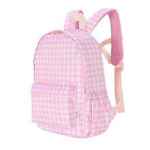 Load image into Gallery viewer, Pink Gingham Mini Daycare/Toddler Backpack