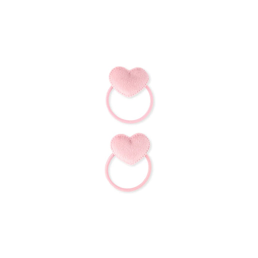 Hair Ties | Pink Hearts