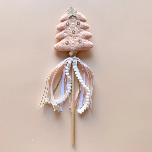 Christmas Tree Wand | Pink Tree