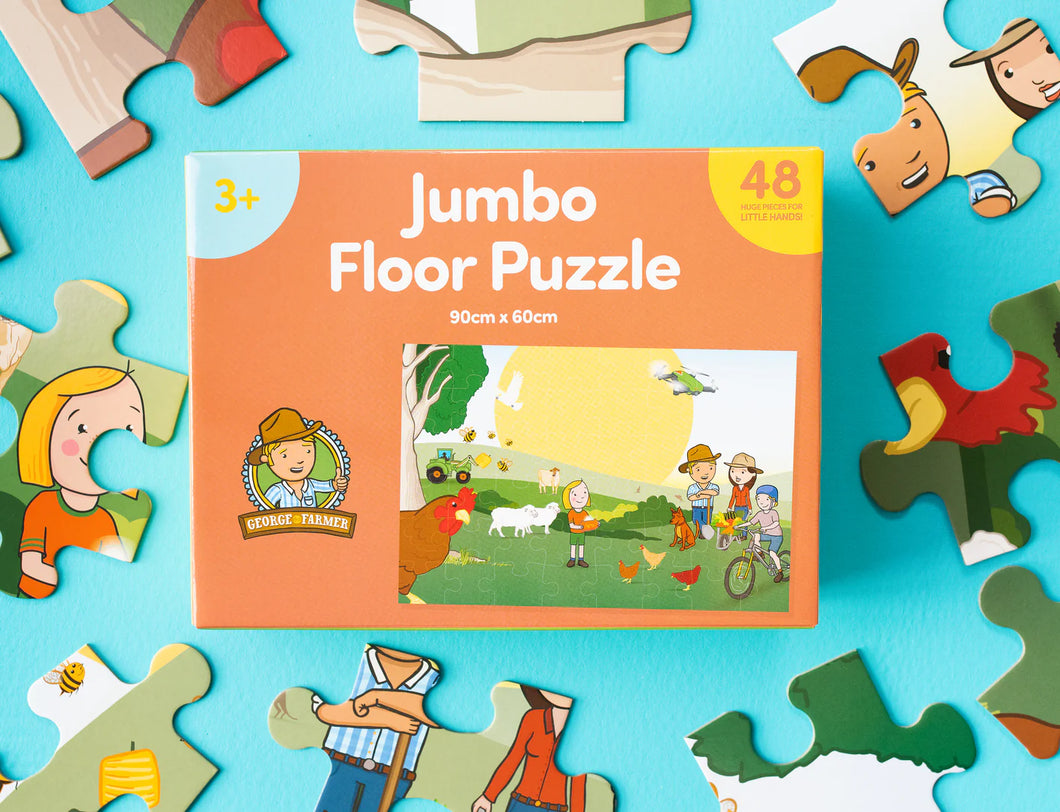 George the Farmer 48pc Jumbo Floor Puzzle