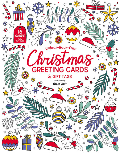 Colour-Your-Own Christmas Cards & Gift Tags Book