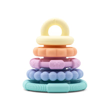 Load image into Gallery viewer, Rainbow Stacker and Teether Toy