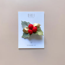 Load image into Gallery viewer, Holly Berry Headband/Clip | Red