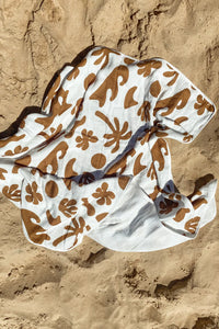 Four Ply Coastal Blanket | Burnt Honey