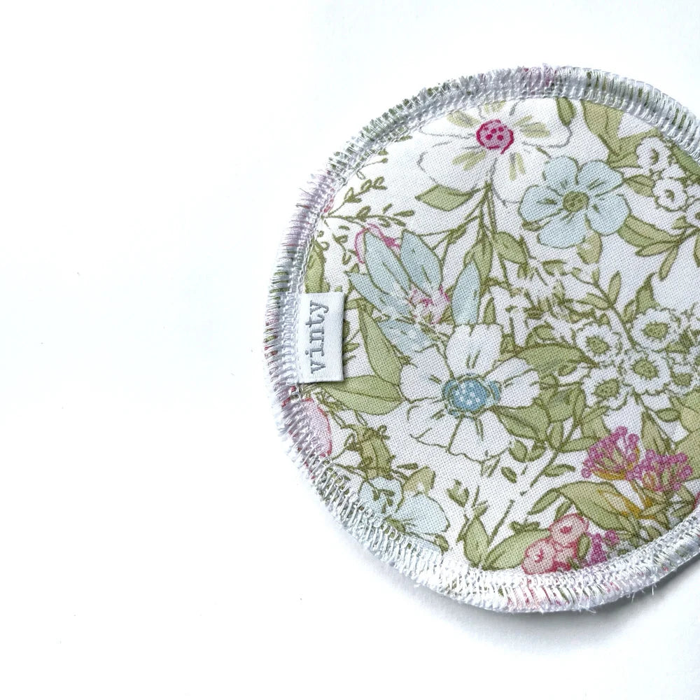Reusable Breast Pads - Floral Fancy