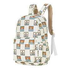 Load image into Gallery viewer, Salty Checkers Junior Kindy/School Backpack