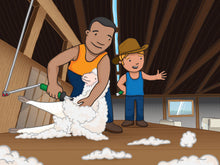 Load image into Gallery viewer, George the Farmers Shears a Sheep Picture Book