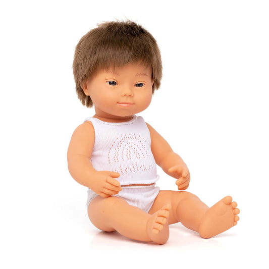 Caucasian Boy Down Syndrome 38cm
