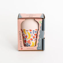 Load image into Gallery viewer, Pink Fruits Mini Smoothie Cup and Straw