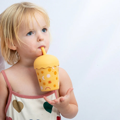 Suns Mini Smoothie Cup and Straw