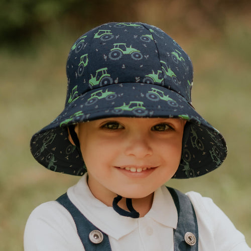 Toddler Bucket Sun Hat | Tractor