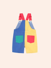Load image into Gallery viewer, Colour Block Pocket Shortall